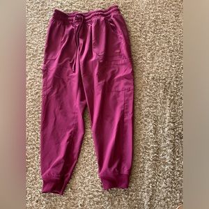 Women’s Large/Petite Wine Dickies Scrub Pants